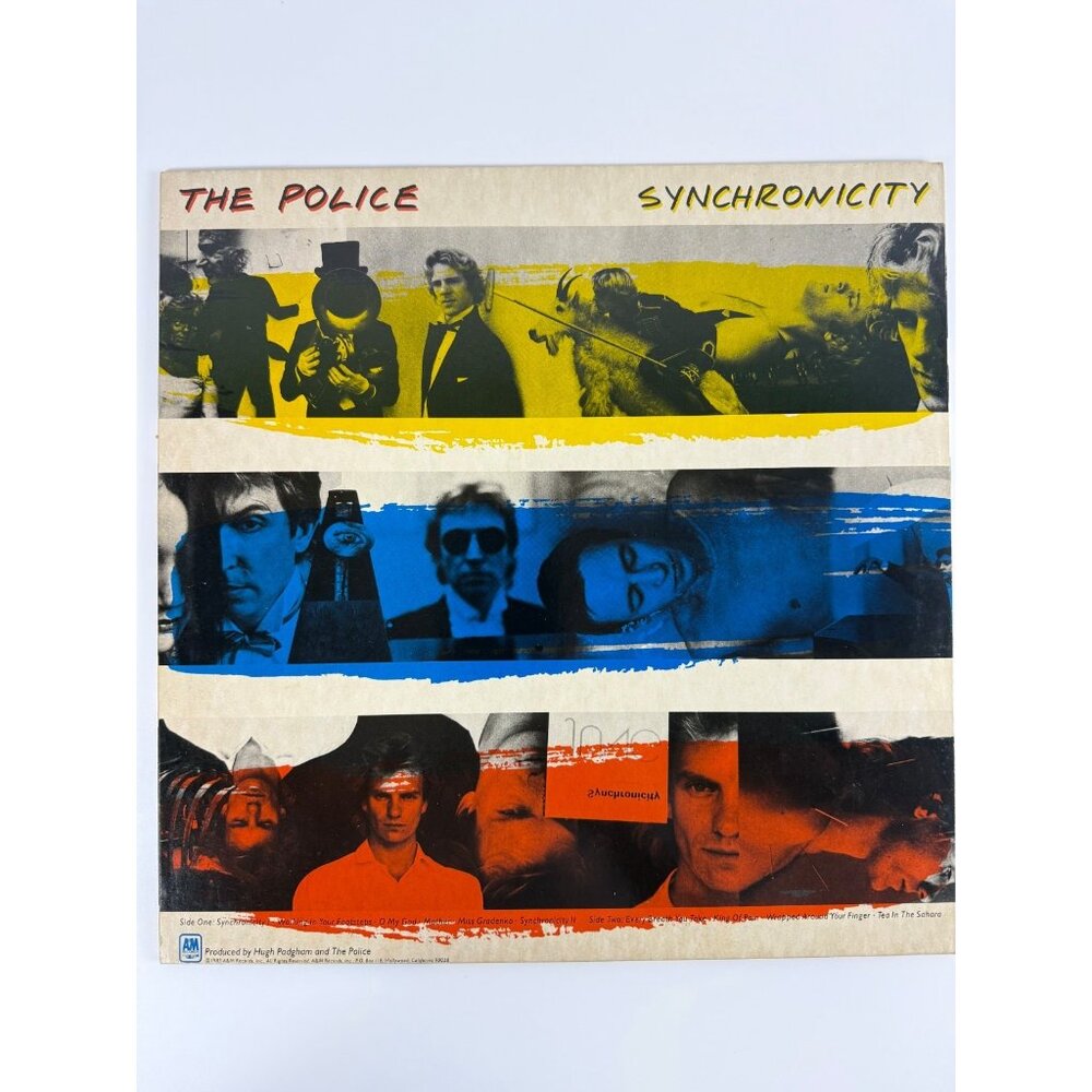 The Police Synchronicity 1983 Vinyl A&M SP-3735 Orig. Press w/ Promo Insert VG+ - Picture 5 of 7